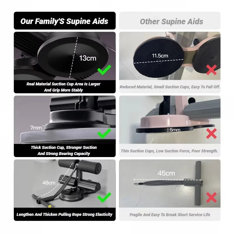 Suction Cup Sit-Up Ankle Support