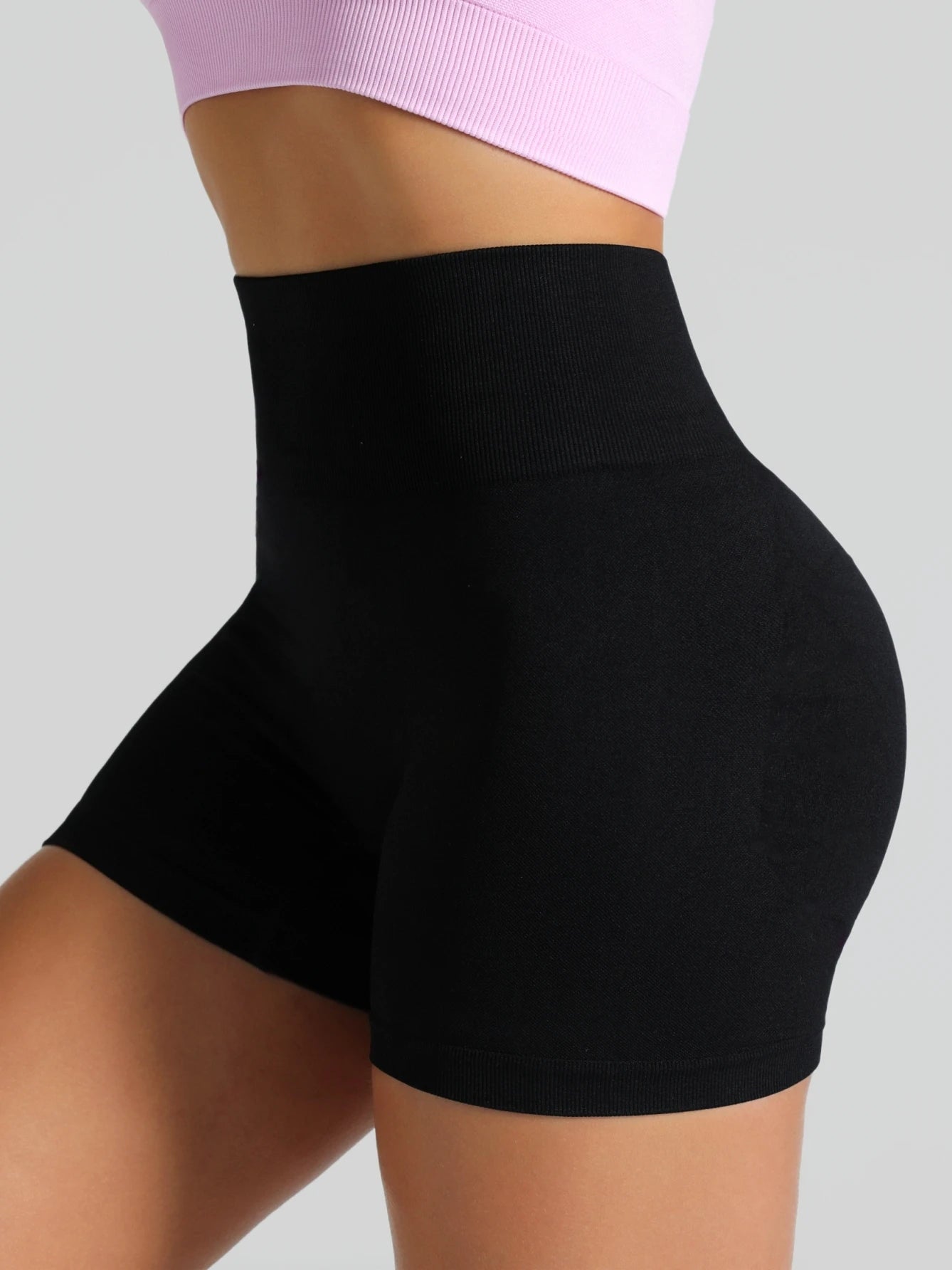 High Waisted Yoga Shorts