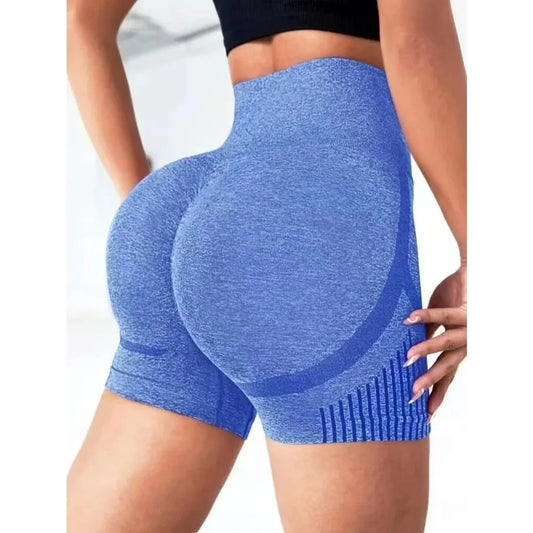 Women High Waist Yoga Shorts
