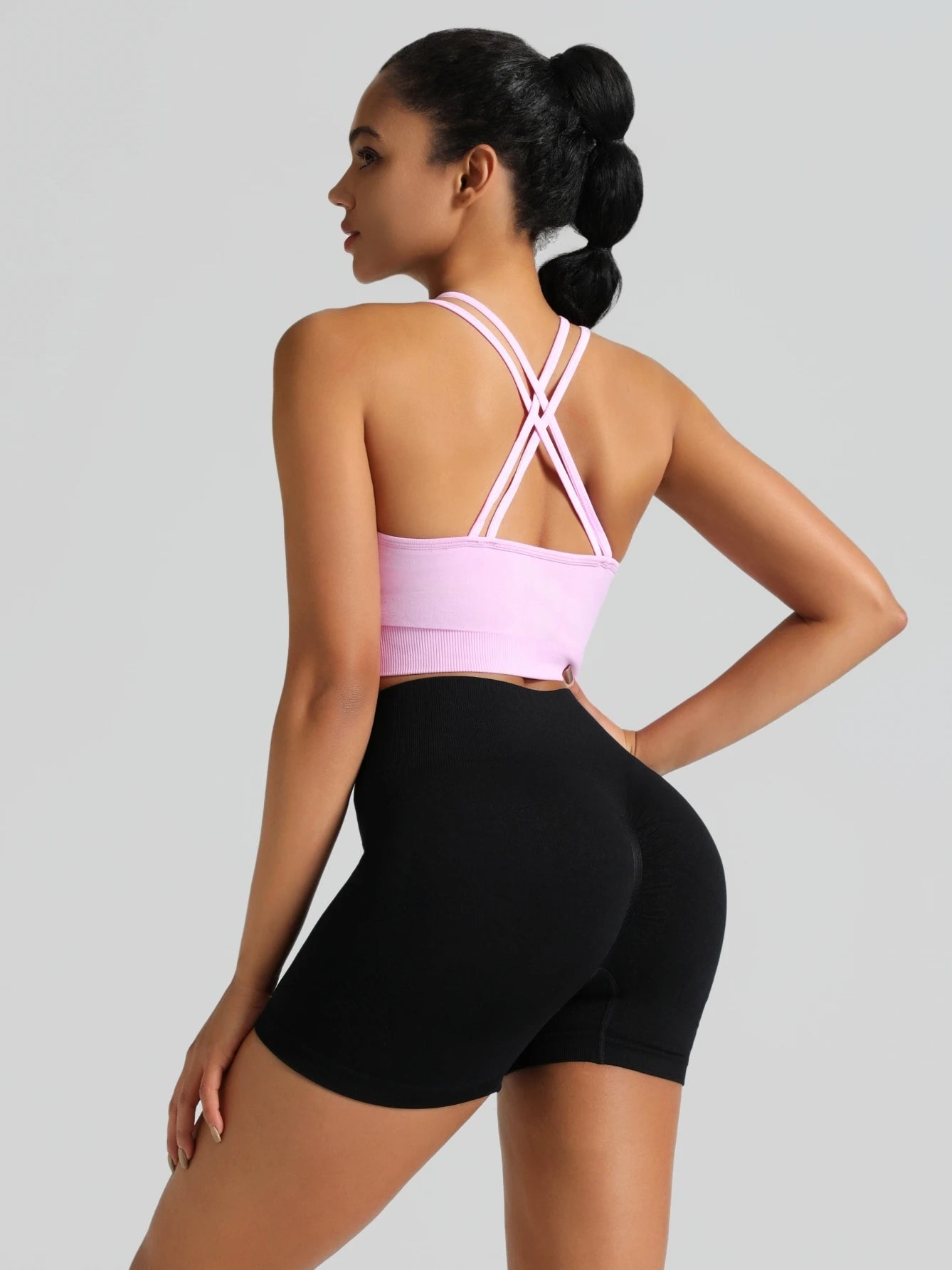 High Waisted Yoga Shorts