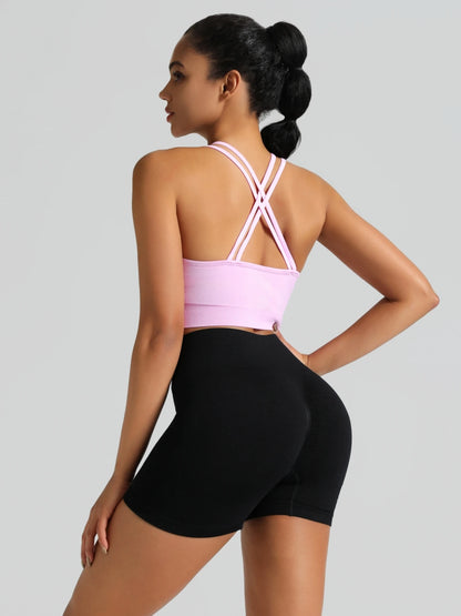High Waisted Yoga Shorts