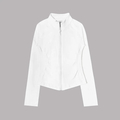 Seamless Zip Up Sports Jacket