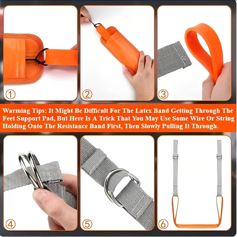 Adjustable Pull Up Assistance Bands Set