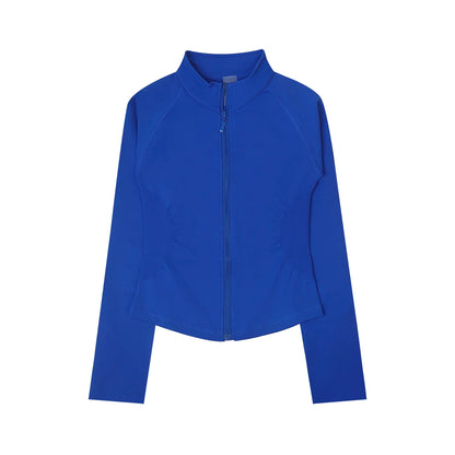 Seamless Zip Up Sports Jacket