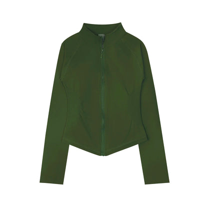 Seamless Zip Up Sports Jacket