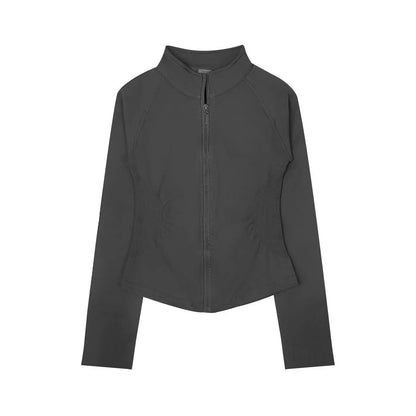 Seamless Zip Up Sports Jacket