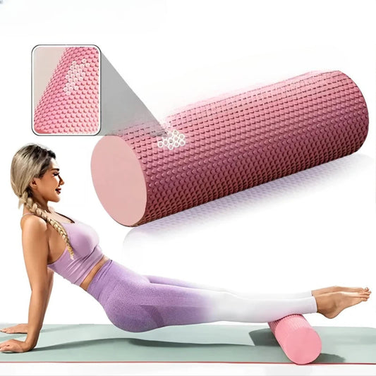 Hexagonal EVA Foam Yoga Roller